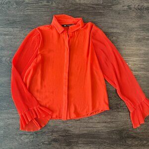ORANGE ZARA BLOUSE
